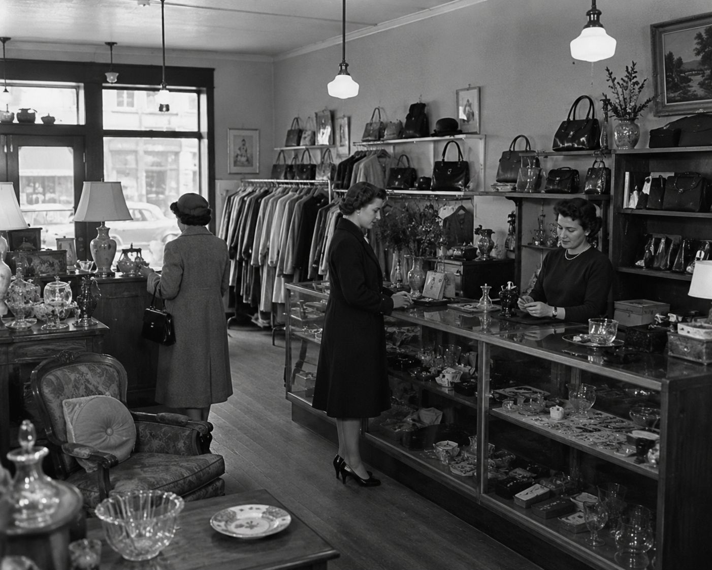 1950s Consignment Shop