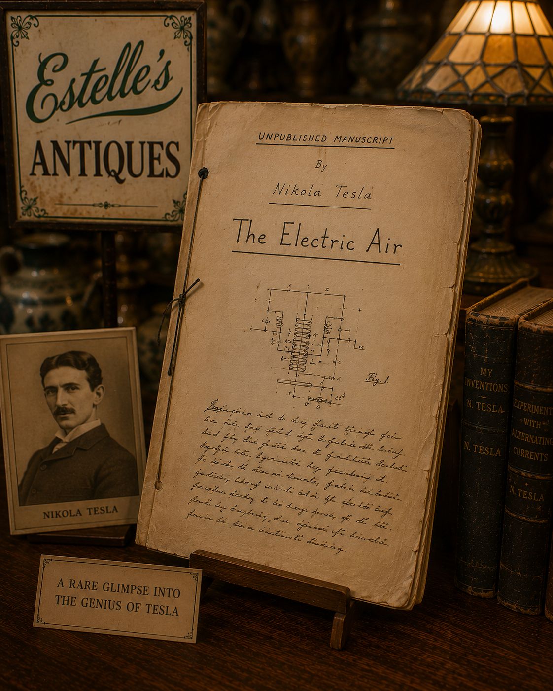 Nikola Tesla Unpublished Manuscript
