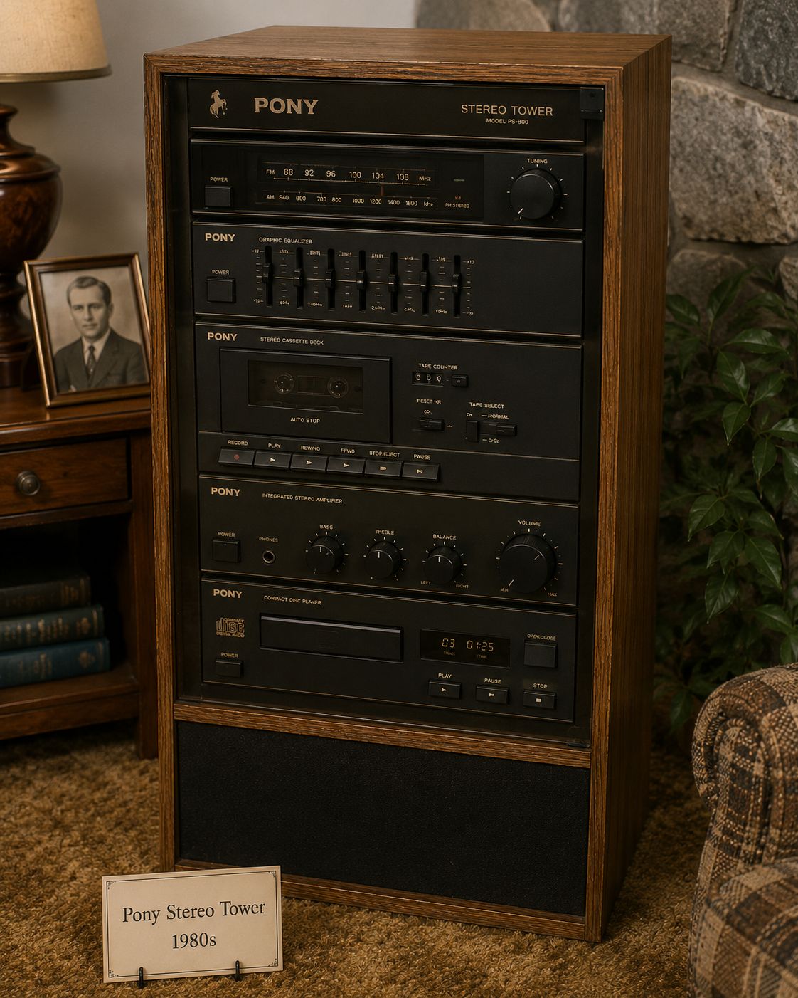 Pony Stereo Tower